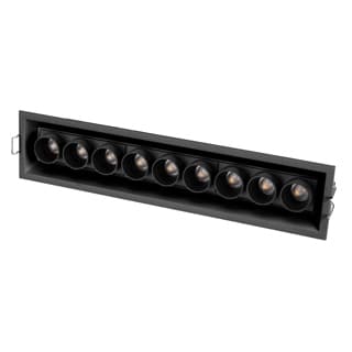 Светильник MS-ORIENT-BUILT-TURN-TC-S67x300-20W Warm3000 (BK-BK, 30 deg, 230V) (Arlight, IP20 Металл,