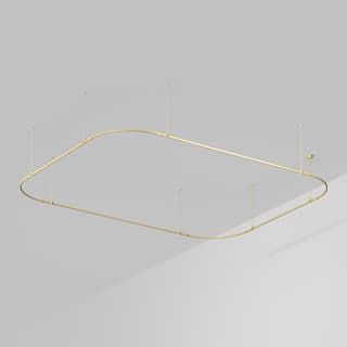 Трек ART-APRIORI-RECTANGLE-SOFT-ROD-800-4500x3500 (GD) (Arlight, IP20 Металл, 3 года)