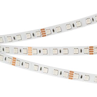Светодиодная лента RT-B84-10mm 24V RGB (21 W/m, IP20, 5060, 5m) (Arlight, Открытый)