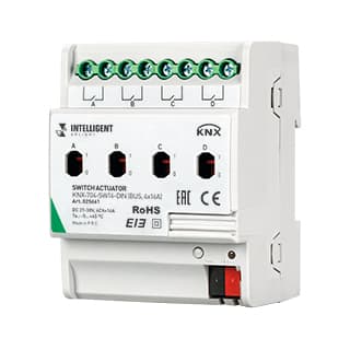 INTELLIGENT ARLIGHT Релейный модуль KNX-704-SW16-DIN (BUS, 4x16A) (Arlight, -)