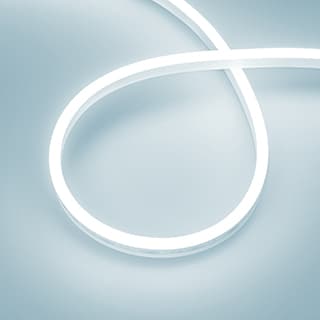 Светодиодная лента герметичная AURORA-PS-A120-12x6mm 24V White6000 (10 W/m, IP65, 2835, 5m) (Arlight