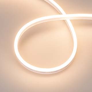 Светодиодная лента герметичная AURORA-PS-A120-12x6mm 24V Warm3000 (10 W/m, IP65, 2835, 5m) (Arlight,