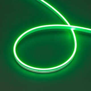Светодиодная лента герметичная MOONLIGHT-SIDE-A168-4x10mm 24V Green (7.2 W/m, IP65, 5m, wire x2) (Ar