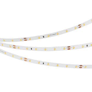 Светодиодная лента UL-A60-8mm 24V Warm3000 (4.8 W/m, IP20, 5m) (Arlight, 7 лет)
