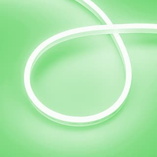 Светодиодная лента герметичная AURORA-PS-A120-12x6mm 24V Green (10 W/m, IP65, 2835, 5m) (Arlight, Си