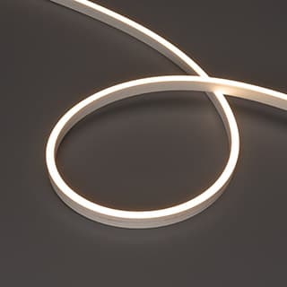 Светодиодная лента герметичная MOONLIGHT-SIDE-A120-06x12mm 24V Warm3000 (9.6 W/m, IP65, 5m, wire x2)