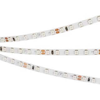 Светодиодная лента RT-A120-5mm 24V Yellow (9.6 W/m, IP20, 2835, 5m) (Arlight, узкая)