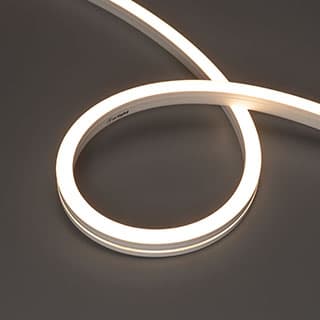 Светодиодная лента герметичная MOONLIGHT-SIDE-A140-12x17mm 24V Warm3000 (9.6 W/m, IP67, 5m, wire x2)