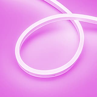 Светодиодная лента герметичная AURORA-PS-A120-16x8mm 24V Purple (10 W/m, IP65, 2835, 5m) (Arlight, С