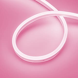 Светодиодная лента герметичная AURORA-PS-A120-16x8mm 24V Pink (10 W/m, IP65, 2835, 5m) (Arlight, Сил