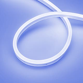 Светодиодная лента герметичная AURORA-PS-A120-16x8mm 24V Blue (10 W/m, IP65, 2835, 5m) (Arlight, Сил