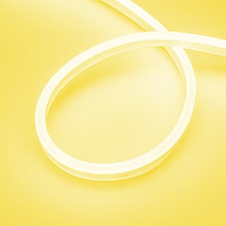Светодиодная лента герметичная AURORA-PS-A120-16x8mm 24V Yellow (10 W/m, IP65, 2835, 5m) (Arlight, С