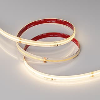 Светодиодная лента герметичная SPI-COB-SE-X378-12mm 24V Warm3000-PX63-BPT (7 W/m, IP65, 5m)