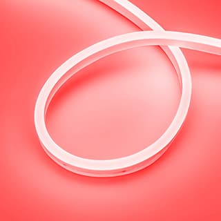 Светодиодная лента герметичная AURORA-PS-A120-16x8mm 24V Red (10 W/m, IP65, 2835, 5m) (Arlight, Сили