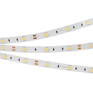 Светодиодная лента RT 2-5000 12V White6000 (5060, 150 LED, LUX) (Arlight, 7.2 Вт/м, IP20)