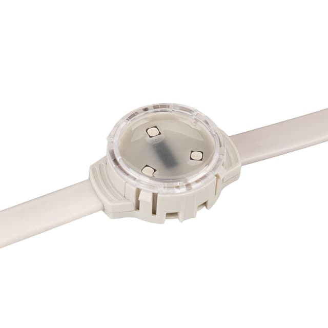 Модуль управляемый SOLEX-DMX-3535-3-12V RGB 120deg (D30x16mm, 0.75W, IP67) (Arlight, Пластик, 3 года