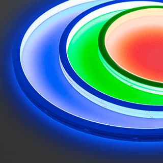 Светодиодная лента герметичная MOONLIGHT-TOP-B84-13x12mm 24V RGB (12 W/m, IP67, 5m, wire x2) (Arligh