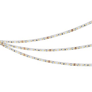 Светодиодная лента MICROLED-M168-4mm 24V Warm3000 (5 W/m, IP20, 2216, 5m) (узкая)
