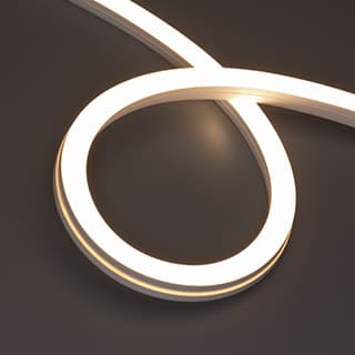 Светодиодная лента герметичная MOONLIGHT-SIDE-X280-16x16mm 24V Warm3000(10 W/m, IP67, 15m, wire x1) 