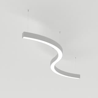 Светильник SP-LINE-HANG ARC-S3535-D800-65W Warm3000 (WHITE, 230V) (Arlight, Металл)