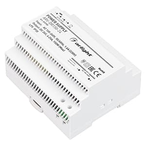 Блок питания ARV-DR150-24 (24V, 6.25A, 150W) (Arlight, IP20 DIN-рейка)