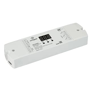 Декодер SMART-DMX-SUF (12-24V, 3x6A)
