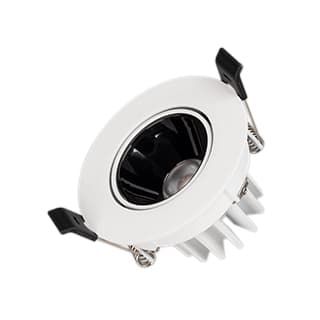Светильник MS-FORECAST-BUILT-TURN-R82-8W Warm3000 (WH-BK, 32 deg, 230V) (Arlight, IP20 Металл, 5 лет