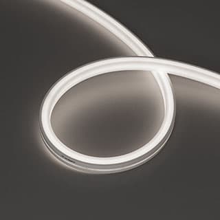 Светодиодная лента герметичная MOONLIGHT-TOP-U-A156-13x12mm 24V Day5000 (11 W/m, IP67, 5m, wire x2) 