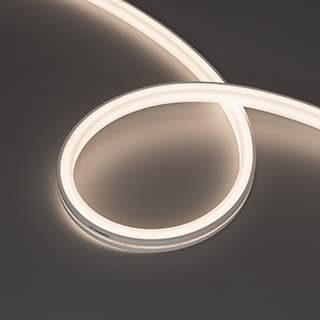 Светодиодная лента герметичная MOONLIGHT-TOP-U-A156-13x12mm 24V Day4000 (11 W/m, IP67, 5m, wire x2) 
