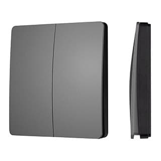 INTELLIGENT ARLIGHT Кнопочная панель KINETIC-801-22-2G-WP-SUF Grey (No battery, IP67, 433Mhz) (IARL,