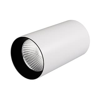 Светильник накладной SP-POLO-R85-1-15W Day White 40deg (White, Black Ring) (ARL, IP20 Металл, 3 года)