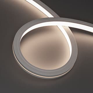 Светодиодная лента герметичная MOONLIGHT-TOP-X280-16x16mm 24V Day4000 (10 W/m, IP67, 15m, wire x1) (