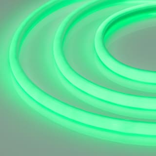 Светодиодная лента герметичная RTW-PWT-A180-13mm 24V Green (14.4 W/m, IP68, 2835, 5m) (Arlight, 14.4