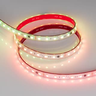 Светодиодная лента герметичная SPI-PFS-B60-12mm 24V RGB-PX6-BPT (12 W/m, IP68, 5060, 5m) (Arlight, б