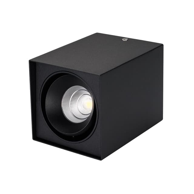 Светильник SP-CUBUS-S100x100BK-11W Day White 40deg