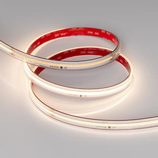 Светодиодная лента герметичная SPI-COB-PS-X378-14mm 24V Warm3000-PX63-BPT (7 W/m, IP67, 5m) (Arlight
