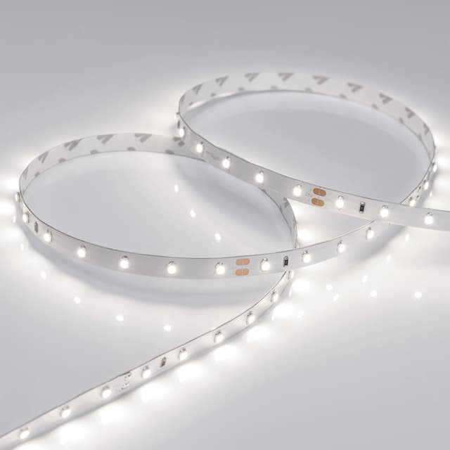 Светодиодная лента RT 2-5000 24V Day4000 (3528, 300 LED, LUX) (ARL, 4.8 Вт/м, IP20)