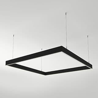 Светильник ALT-LINEAIR-QUADRAT-FLAT-UPDOWN-DIM-1375-170W Day4000 (BK, 100 deg, 230V) (Arlight, IP20 