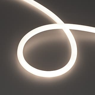 Светодиодная лента герметичная MOONLIGHT-TOP-S-M560-D13mm 24V Day4300 (13 W/m, IP65, 5m, wire x1, тр