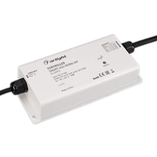 Контроллер SMART-K34-RGBW-WP (12-36V, 4x5A, 2.4G) (ARL, IP67 Пластик, 5 лет)