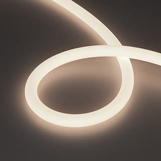 Светодиодная лента герметичная MOONLIGHT-TOP-A336-D18mm 24V Day4000 360deg (14.4 W/m, IP65, 2835, 5m
