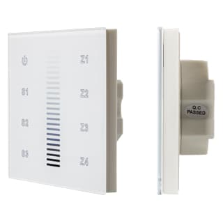 INTELLIGENT ARLIGHT Сенсорная панель DALI-901-11-ADDR-3SC-DIM-DT6-IN White (BUS) (IARL, IP20 Пластик