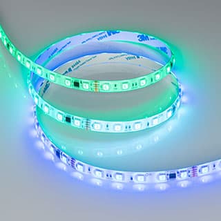Светодиодная лента герметичная DMX-SE-B60-10mm 24V RGB-PX6 (14 W/m, IP65, 5060, 5m) (Arlight, -)