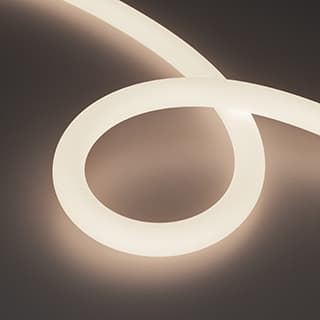 Светодиодная лента герметичная MOONLIGHT-TOP-A336-D25mm 24V Day4000 360deg (14.4 W/m, IP65, 2835, 5m