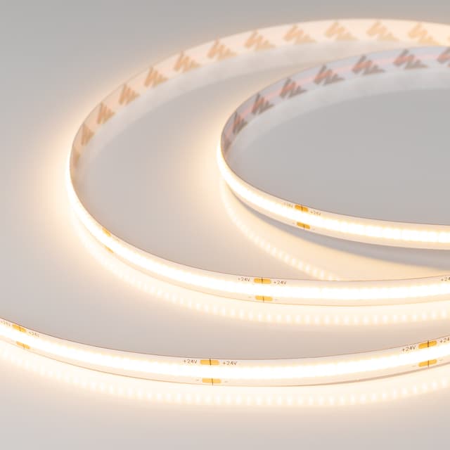 Светодиодная лента COB-X378-8mm 24V Warm3000 (11.5 W/m, IP20, CSP, 5m) (ARL, -)