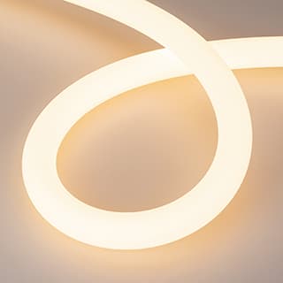 Светодиодная лента герметичная MOONLIGHT-SIDE-A336-D40mm 24V Warm2400 360deg (15 W/m, IP65, 2835, 5m