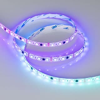 Светодиодная лента герметичная SPI-SE-B60-10mm 12V RGB-PX3-BPT (12 W/m, IP65, 5060, 5m) (Arlight, бе