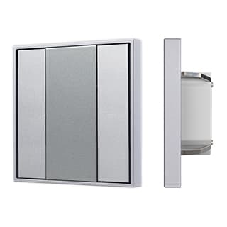 INTELLIGENT ARLIGHT Панель KNX-223-2-GREY (BUS) (IARL, IP20 Пластик, 3 года)