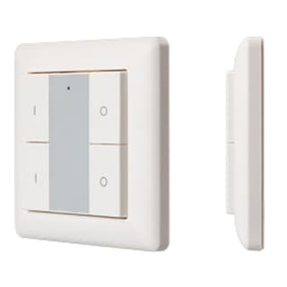 Панель Knob SR-KN9550K4-UP White (KNX, DIM) (Arlight, IP20 Пластик, 3 года)