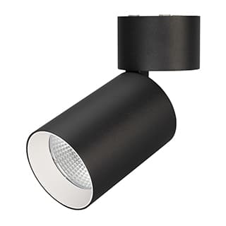 Светильник SP-POLO-SURFACE-FLAP-R85-15W Day4000 (BK-WH, 40 deg) (Arlight, IP20 Металл, 3 года)